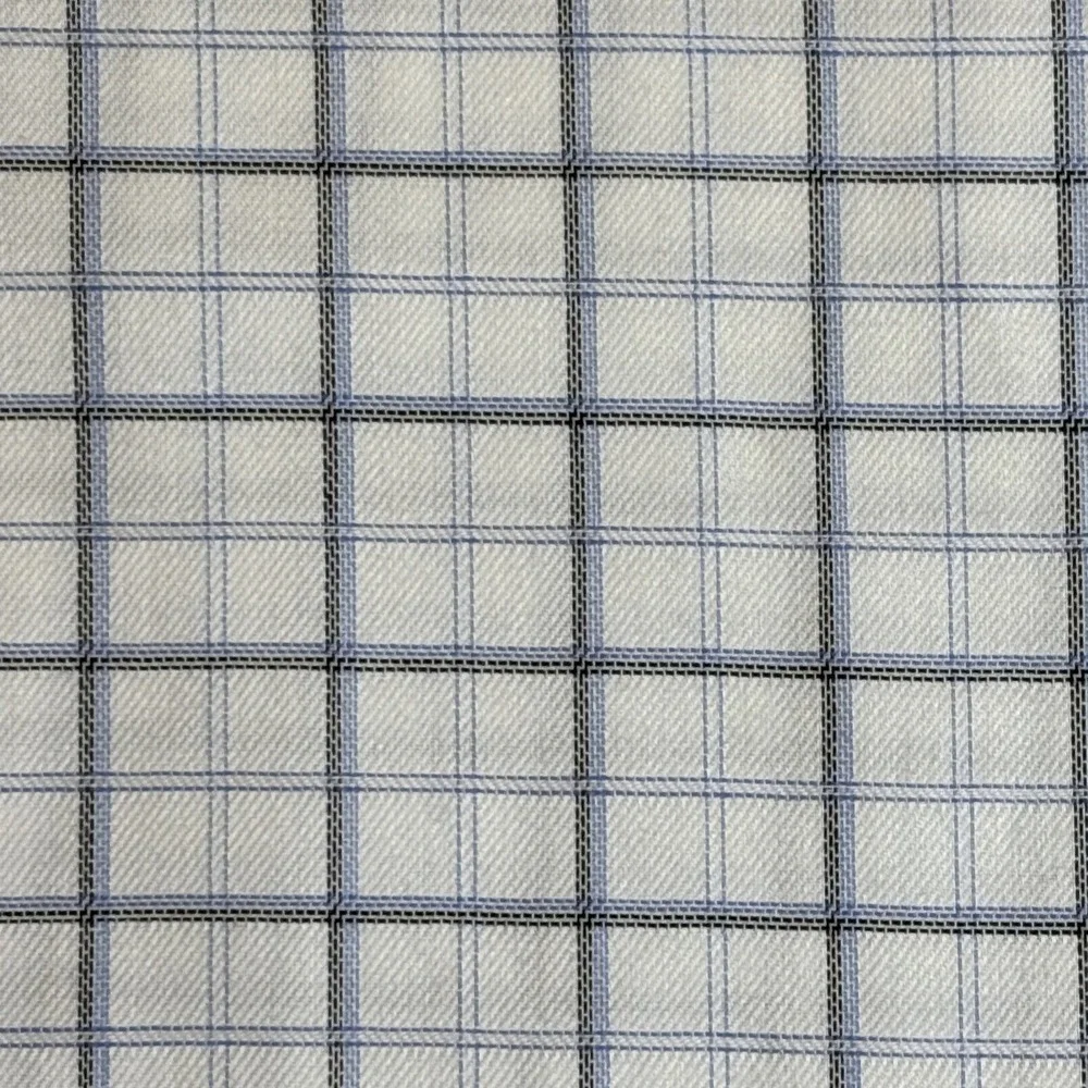 Banana Republic Non-Iron Classic Fit Plaid Cotton Dress Shirt XL 17/17-1/2
